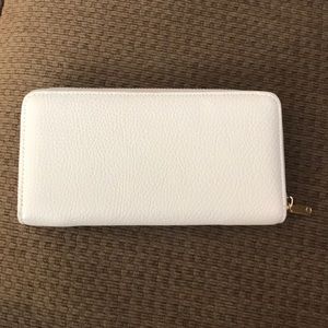 Cream colored wallet